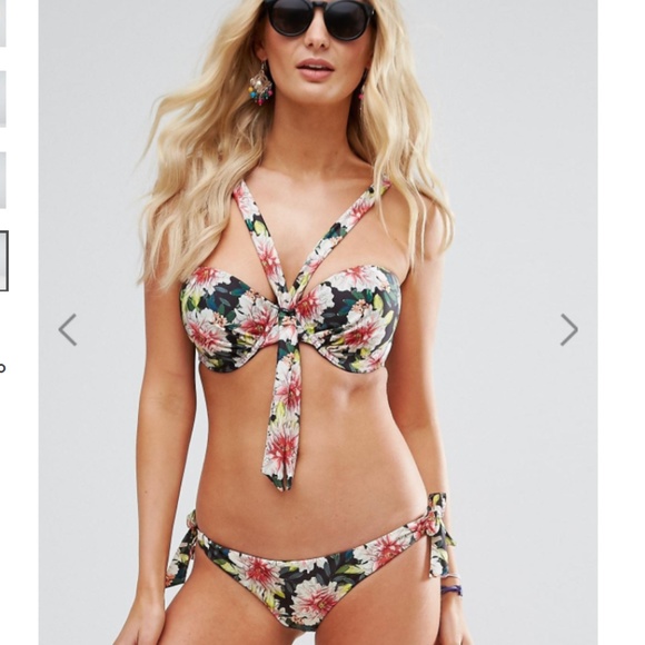 ASOS Other - ASOS 32G Angelic Floral Bunny Swimsuit